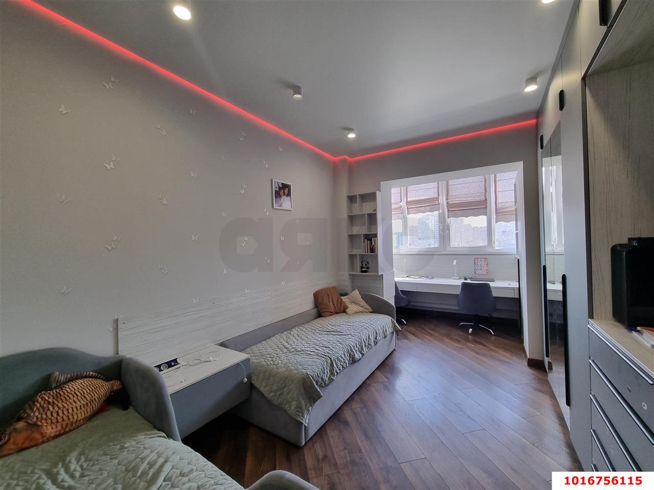 Фото №3: 3-комнатная квартира 81 м² - Краснодар, Прикубанский внутригородской округ, Фестивальный, мкр. Солнечный, ул. имени Симиренко, 71к1