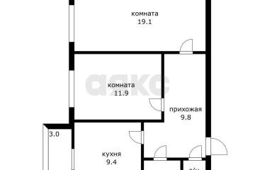 Фото №1: 2-комнатная квартира <span class="whitespace-nowrap">54 м²</span>, <span class="whitespace-nowrap">2/5 эт.</span> - Краснодар, мкр. Музыкальный, ул. Суздальская, 14