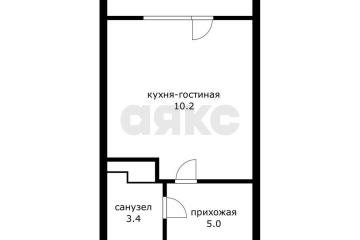 Фото №1: Студия <span class="whitespace-nowrap">33 м²</span>, <span class="whitespace-nowrap">16/17 эт.</span> - Краснодар, мкр. ЖК Выше, ул. Евгении Жигуленко, 25к2