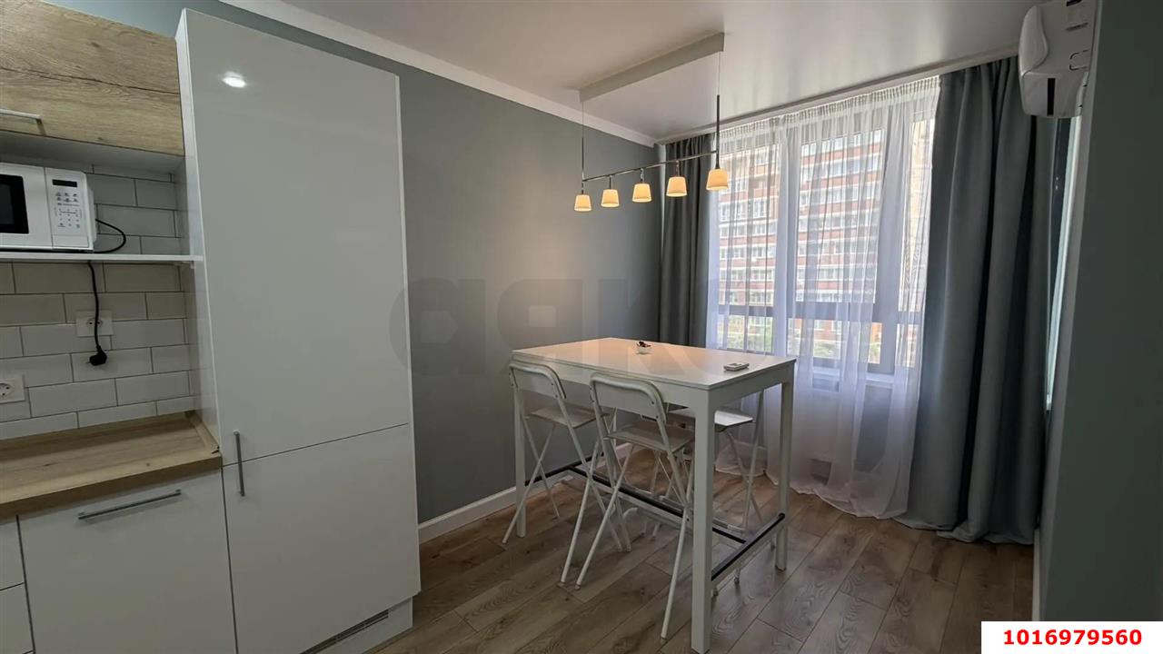 Фото №2: 1-комнатная квартира 45 м² - Краснодар, ЖК Тургенев, Западный внутригородской округ, Фестивальный, мкр. жилой комплекс Тургенев, ул. Дальняя, 8к1