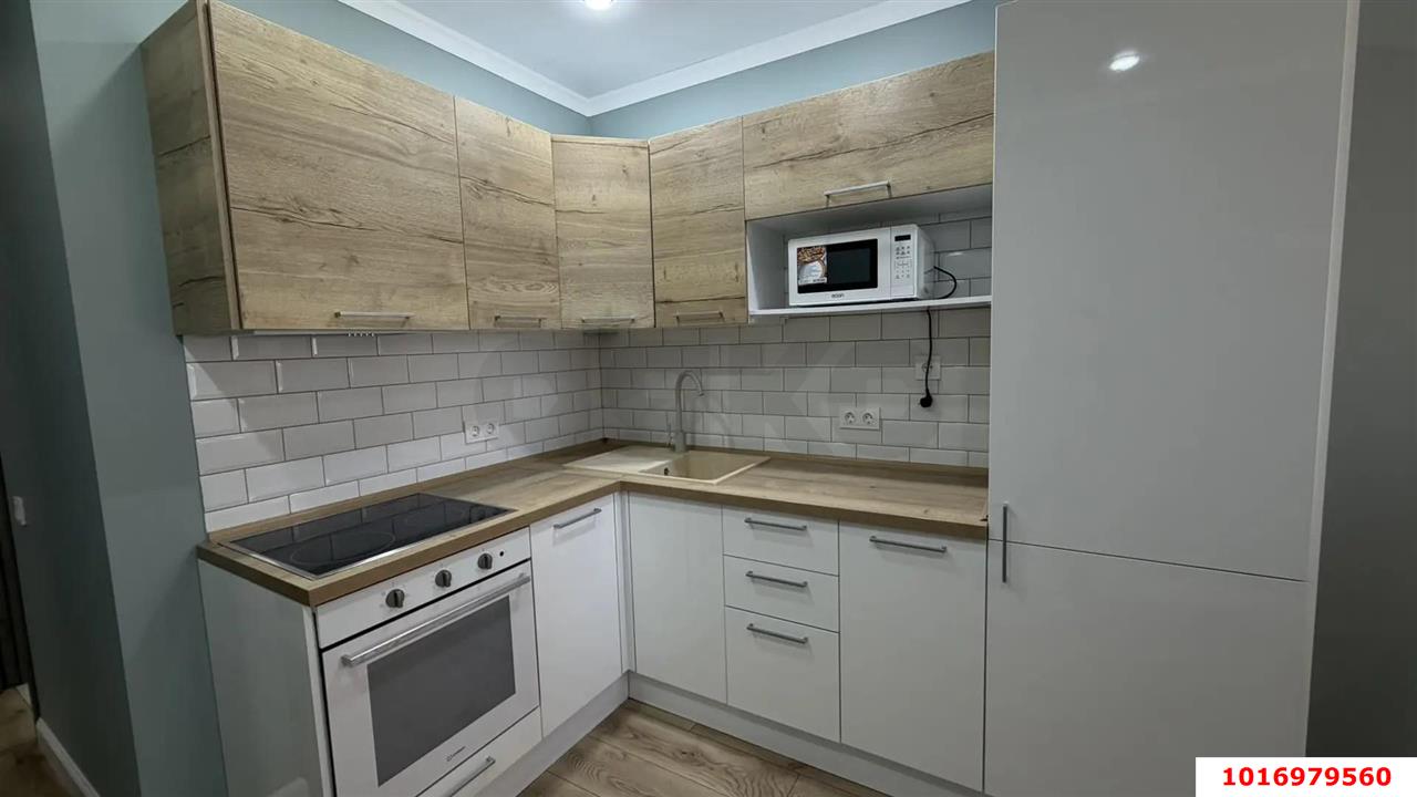 Фото №1: 1-комнатная квартира 45 м² - Краснодар, ЖК Тургенев, Западный внутригородской округ, Фестивальный, мкр. жилой комплекс Тургенев, ул. Дальняя, 8к1