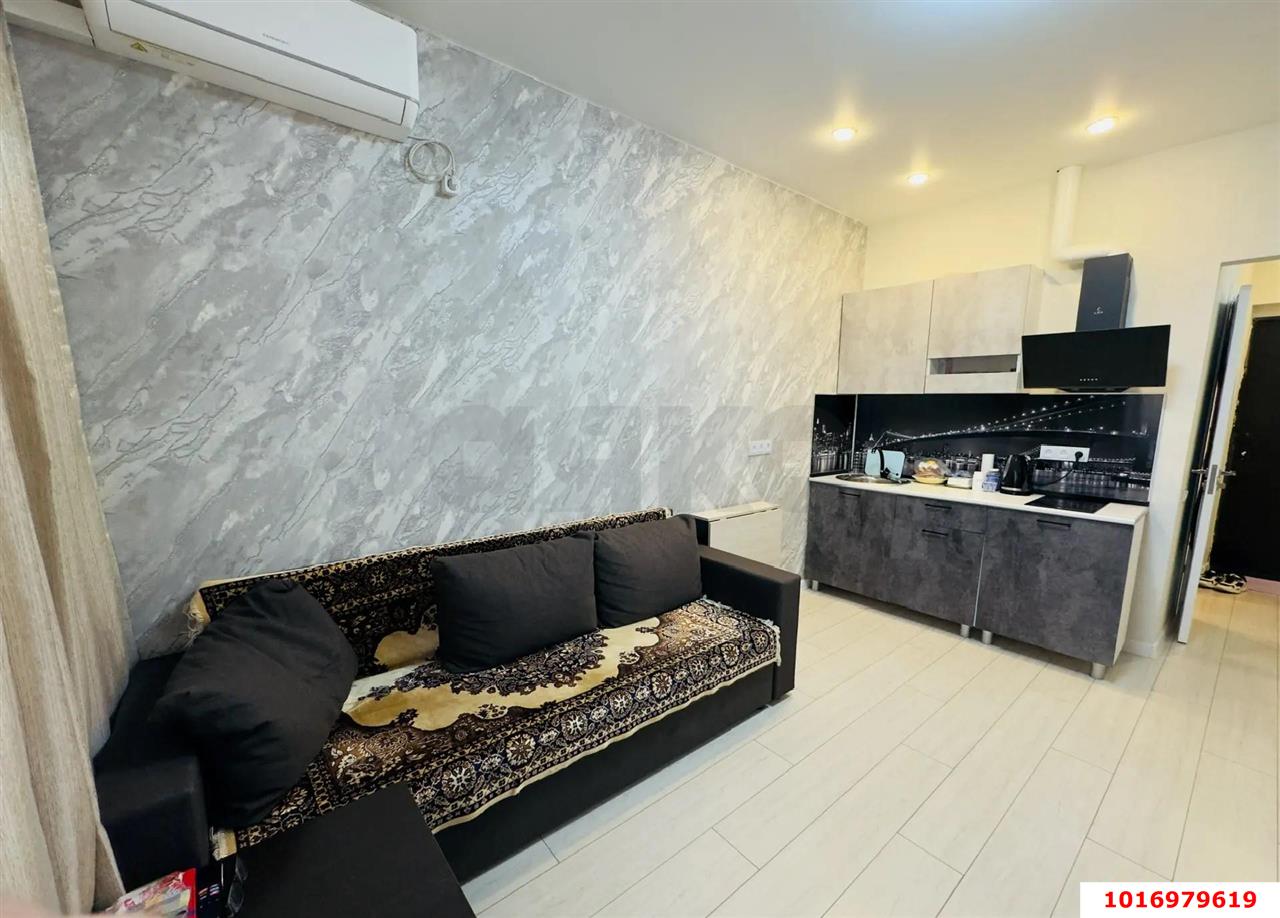 Фото №2: Студия 23 м² - Краснодар, Прикубанский внутригородской округ, Калинино, Завод Радиоизмерительных Приборов, мкр. ЖК Акварели-2, ул. Тепличная, 62/1к3