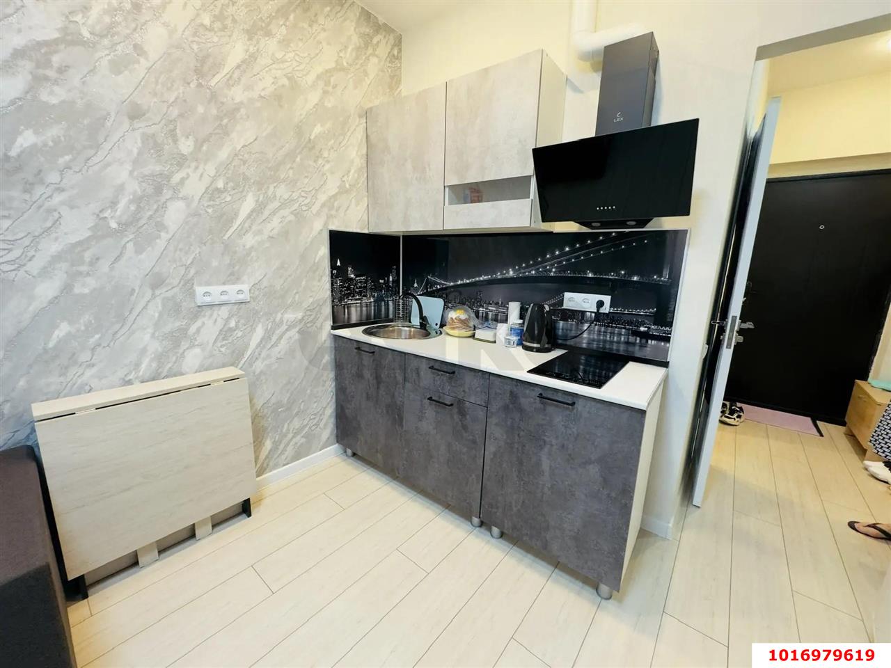 Фото №4: Студия 23 м² - Краснодар, Прикубанский внутригородской округ, Калинино, Завод Радиоизмерительных Приборов, мкр. ЖК Акварели-2, ул. Тепличная, 62/1к3