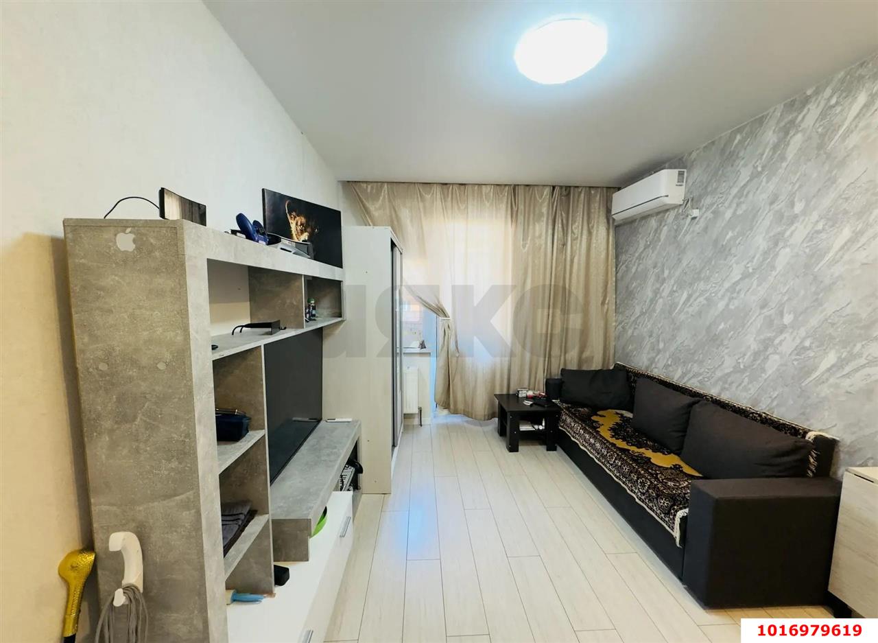 Фото №1: Студия 23 м² - Краснодар, Прикубанский внутригородской округ, Калинино, Завод Радиоизмерительных Приборов, мкр. ЖК Акварели-2, ул. Тепличная, 62/1к3