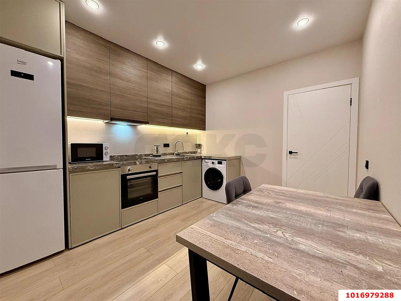 Фото №2: 1-комнатная квартира 35 м² - Краснодар, Прикубанский внутригородской округ, мкр. Достояние, ул. Григория Булгакова, 7к1