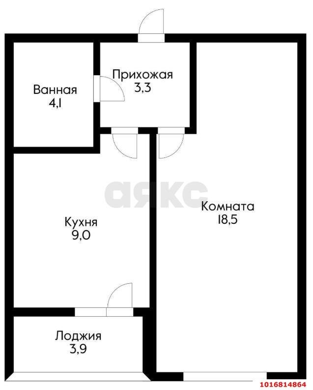 Фото №16: 1-комнатная квартира 38 м² - Краснодар, ЖК Славянка, Прикубанский внутригородской округ, жилой комплекс Славянка, мкр. Славянский, ул. Заполярная, 39к8