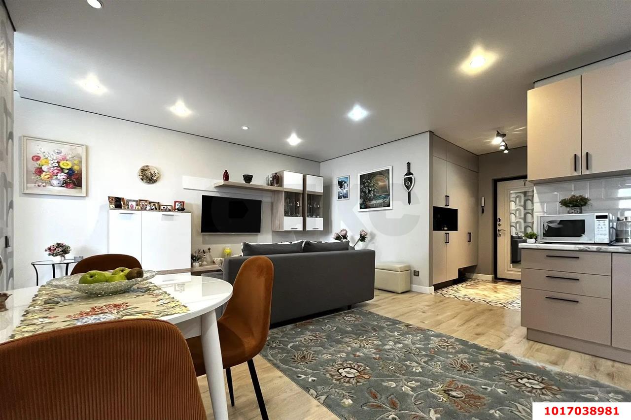 Фото №1: 1-комнатная квартира 46 м² - Краснодар, Прикубанский внутригородской округ, мкр. Горхутор, ул. Агрономическая, 2/5лит1