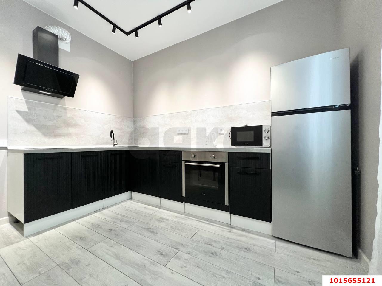 Фото №2: 1-комнатная квартира 38 м² - Краснодар, Карасунский внутригородской округ, мкр. жилой комплекс Фреш, ул. имени Валерия Гассия, 4/7лит2