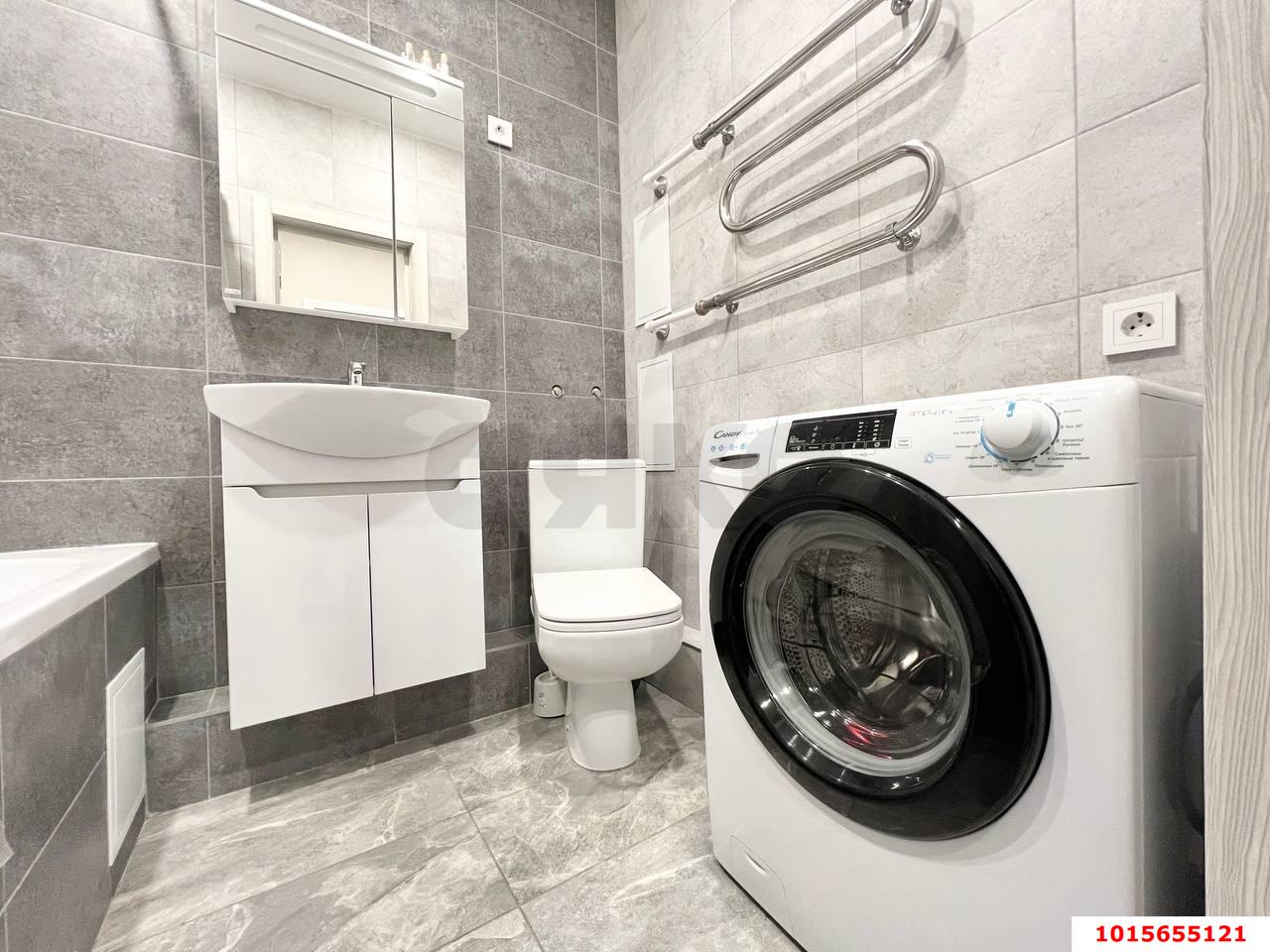 Фото №13: 1-комнатная квартира 38 м² - Краснодар, Карасунский внутригородской округ, мкр. жилой комплекс Фреш, ул. имени Валерия Гассия, 4/7лит2