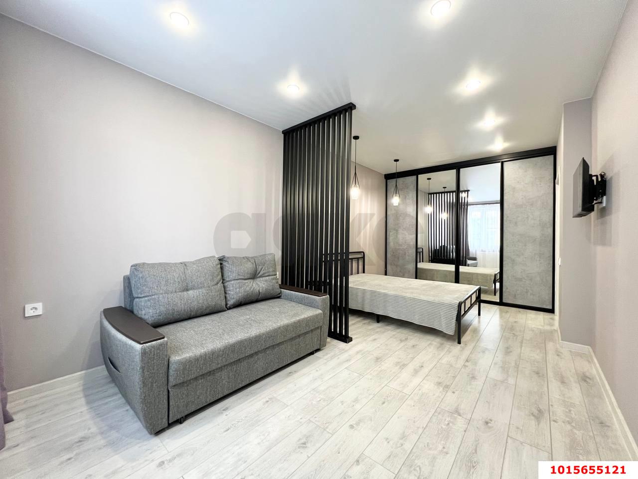 Фото №9: 1-комнатная квартира 38 м² - Краснодар, Карасунский внутригородской округ, мкр. жилой комплекс Фреш, ул. имени Валерия Гассия, 4/7лит2