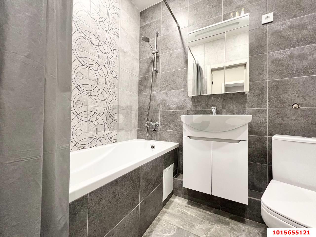 Фото №12: 1-комнатная квартира 38 м² - Краснодар, Карасунский внутригородской округ, мкр. жилой комплекс Фреш, ул. имени Валерия Гассия, 4/7лит2