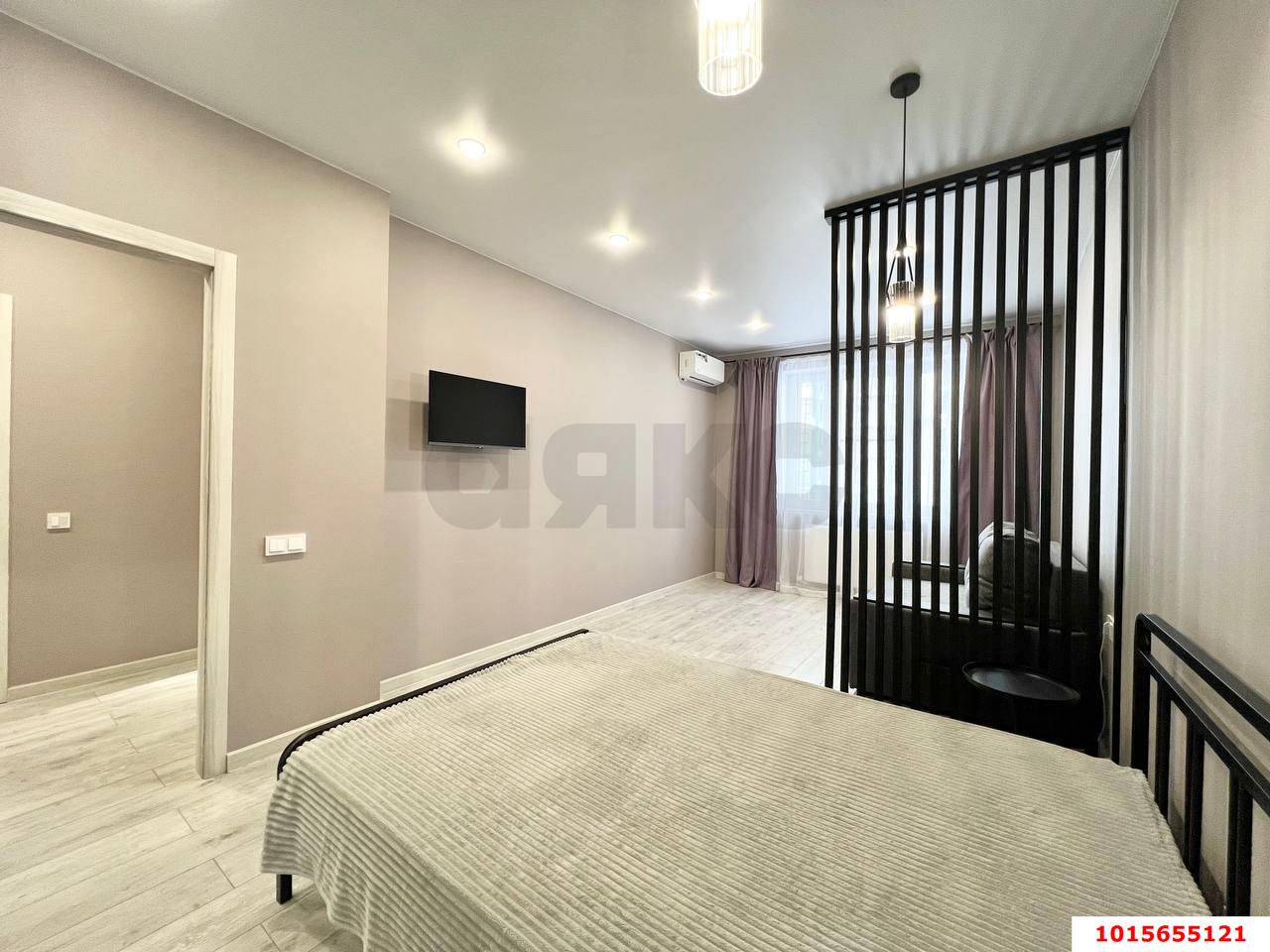 Фото №8: 1-комнатная квартира 38 м² - Краснодар, Карасунский внутригородской округ, мкр. жилой комплекс Фреш, ул. имени Валерия Гассия, 4/7лит2