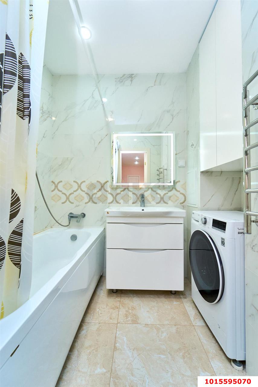 Фото №15: 2-комнатная квартира 60 м² - Краснодар, Прикубанский внутригородской округ, Россинского, мкр. жилой комплекс Дружный, ул. Адмирала Серебрякова, 3к1