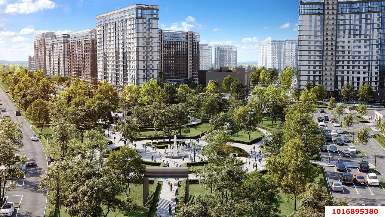 Фото №4: 3-комнатная квартира 67 м² - Краснодар, Прикубанский внутригородской округ, мкр. Догма Парк, ул. Марины Цветаевой, 7