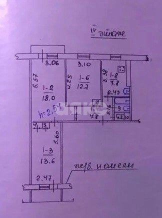 Фото №17: 3-комнатная квартира 63 м² - Мариуполь, р. Жовтневый, ул. Административная площадь
