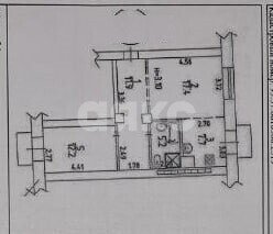 Фото №20: 2-комнатная квартира 57 м² - Донецк, р. Петровский, ул. Корганова, 37
