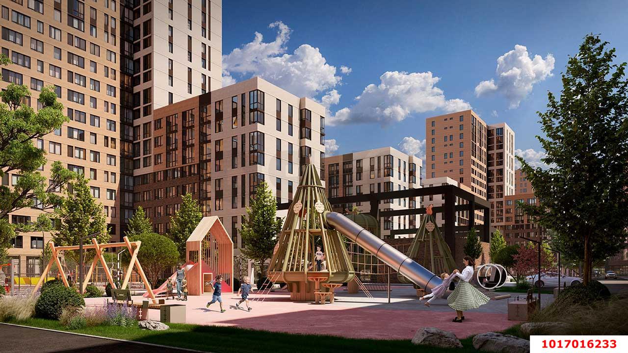 Фото №2: 1-комнатная квартира 40 м² - Краснодар, Прикубанский внутригородской округ, мкр. жилой комплекс Народные Кварталы, ул. Народная, 54лит7