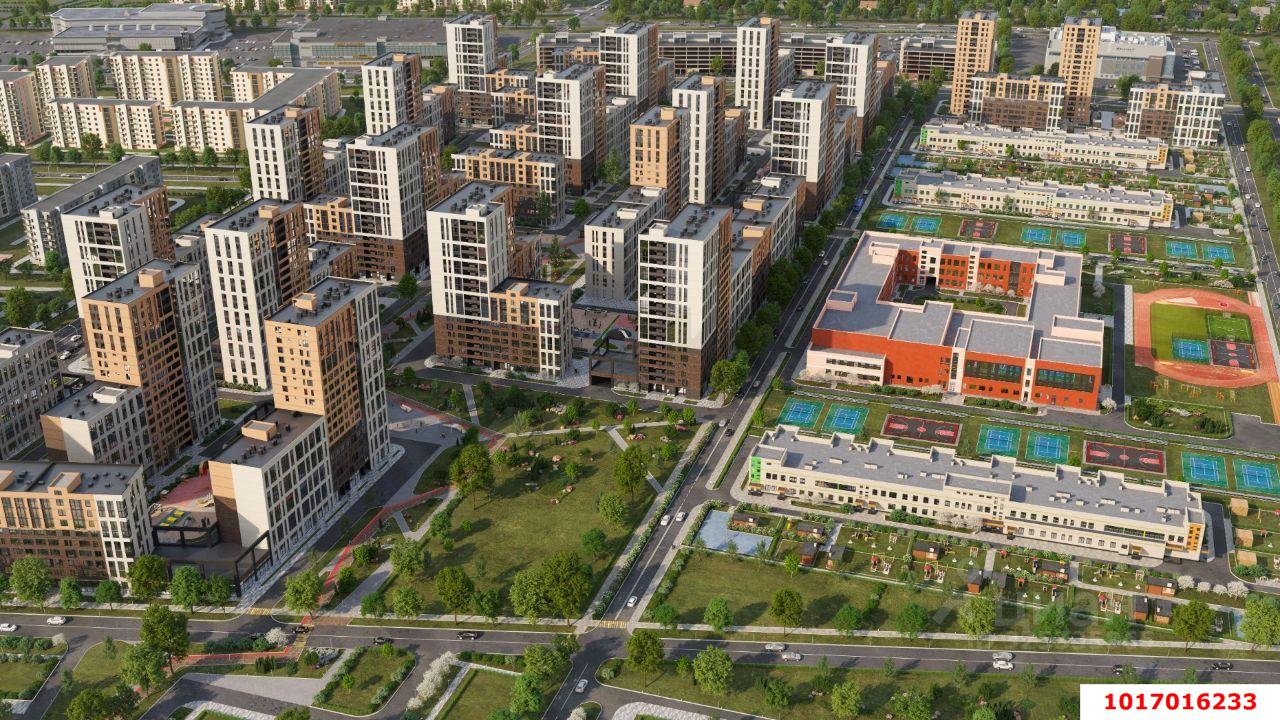 Фото №1: 1-комнатная квартира 40 м² - Краснодар, Прикубанский внутригородской округ, мкр. жилой комплекс Народные Кварталы, ул. Народная, 54лит7