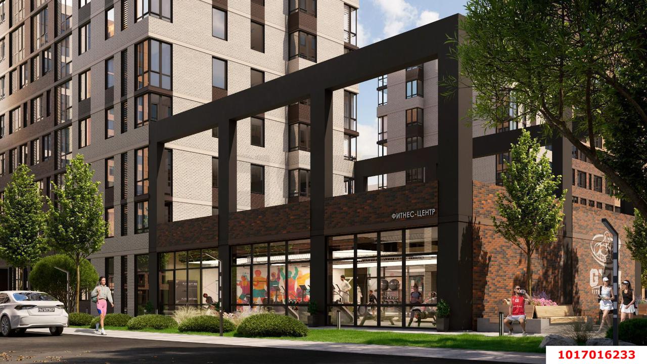 Фото №9: 1-комнатная квартира 40 м² - Краснодар, Прикубанский внутригородской округ, мкр. жилой комплекс Народные Кварталы, ул. Народная, 54лит7