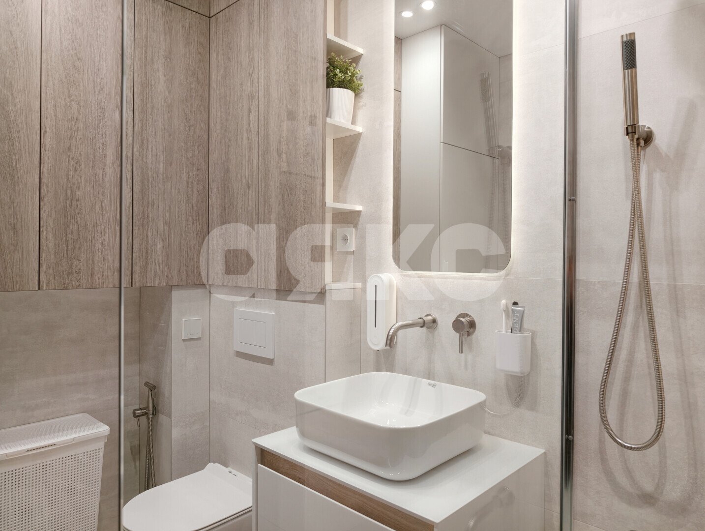 Фото №18: 2-комнатная квартира 45 м² - Анапа, ЖК Бельведер, мкр. жилой комплекс Бельведер, ул. Таманская, 121к16