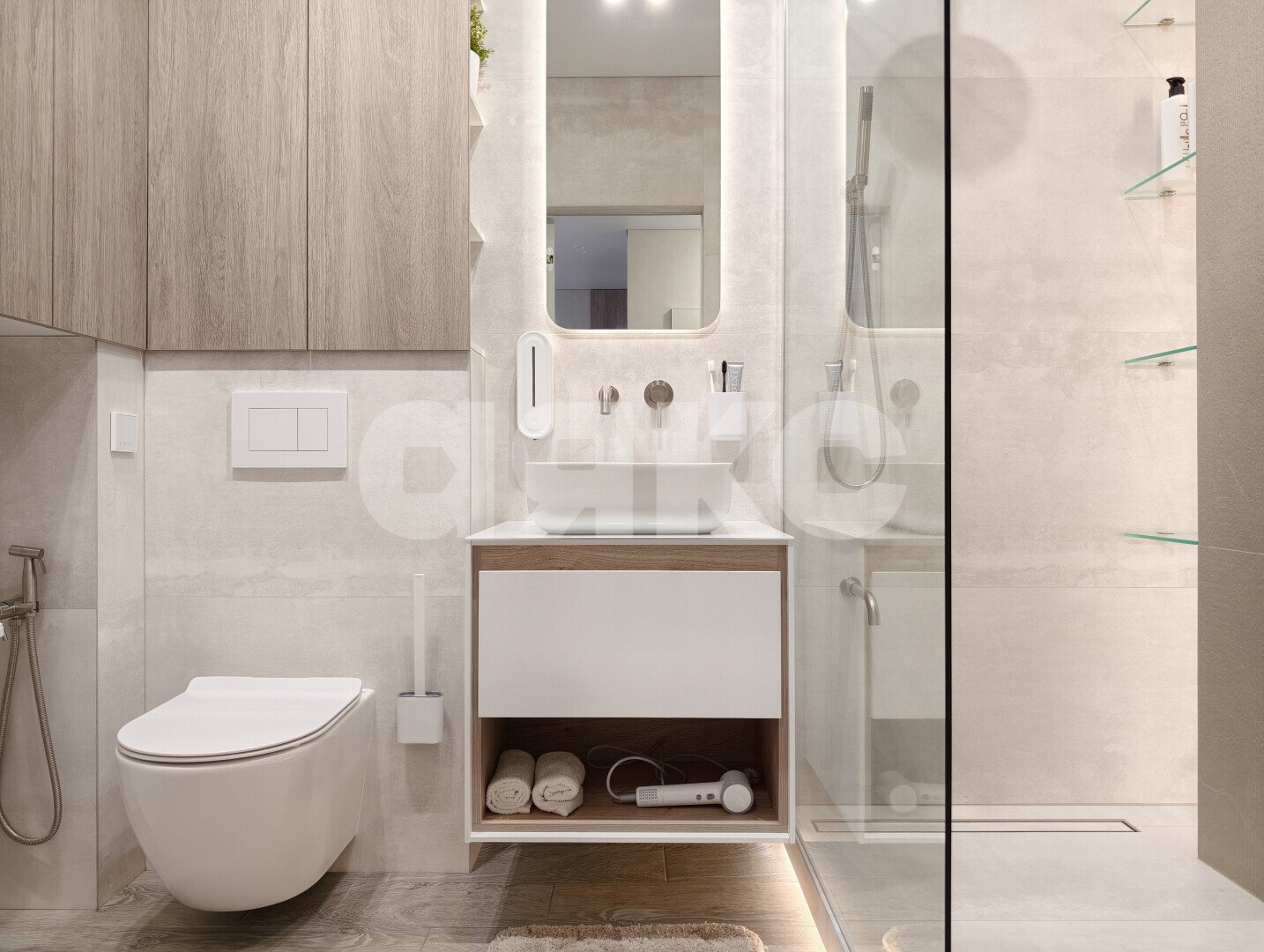 Фото №17: 2-комнатная квартира 45 м² - Анапа, ЖК Бельведер, мкр. жилой комплекс Бельведер, ул. Таманская, 121к16