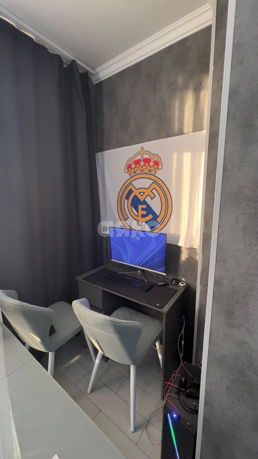 Фото №8: 1-комнатная квартира 42 м² - Анапа, Парковый, мкр. ЖК Радуга, ул. Парковая, 64к1