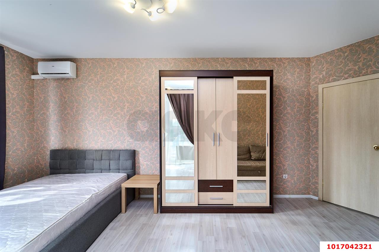 Фото №5: 1-комнатная квартира 42 м², 4/9 эт. - Краснодар, мкр. Западный внутригородской округ, ул. Строителей, 21к3
