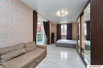 Фото №1: 1-комнатная квартира 42 м² - Краснодар, мкр. Западный внутригородской округ, ул. Строителей, 21к3
