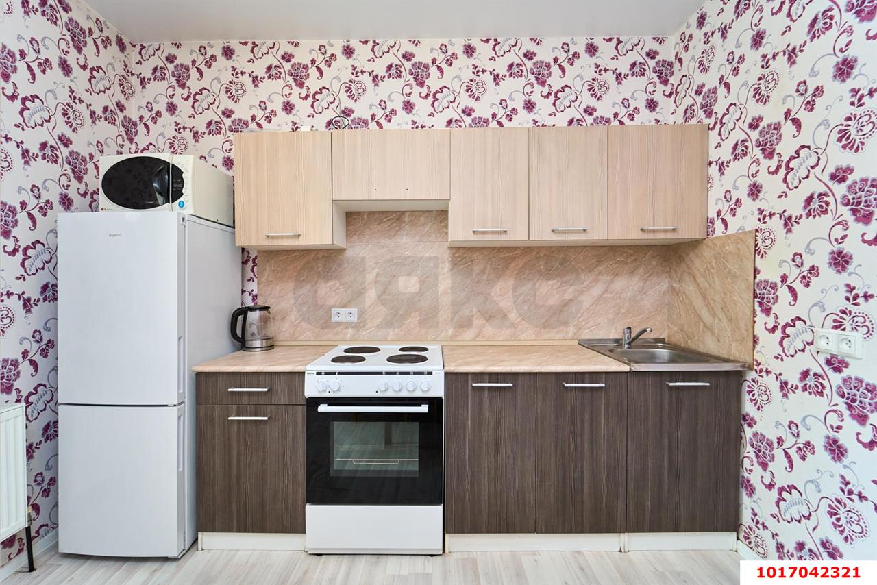 Фото №10: 1-комнатная квартира 42 м², 4/9 эт. - Краснодар, мкр. Западный внутригородской округ, ул. Строителей, 21к3