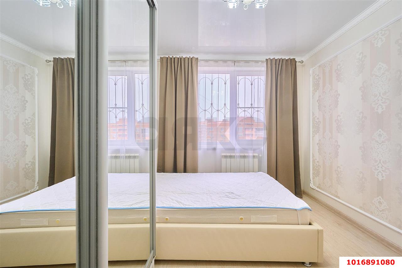 Фото №10: 2-комнатная квартира 44 м² - Краснодар, Фестивальный, Солнечный, мкр. Прикубанский внутригородской округ, пр-кт Константина Образцова, 25к2