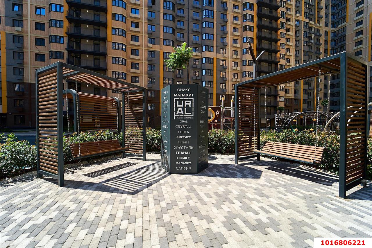 Фото №6: 1-комнатная квартира 34 м² - Краснодар, ЖК Урал, Карасунский внутригородской округ, Камвольно-суконный Комбинат, мкр. жилой комплекс Ural, ул. Уральская, 87/7