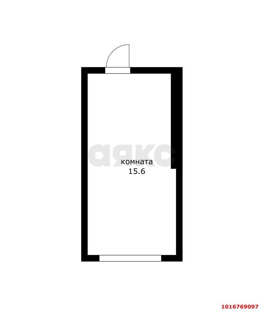 Фото №5: Комната 15 м² - Краснодар, мкр. Западный внутригородской округ, ул. Строителей, 17