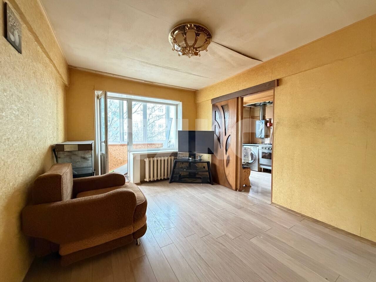 Фото №3: 2-комнатная квартира 45 м² - Тула, Пролетарский территориальный округ, мкр. Верхнее Криволучье, ул. Металлургов, 72