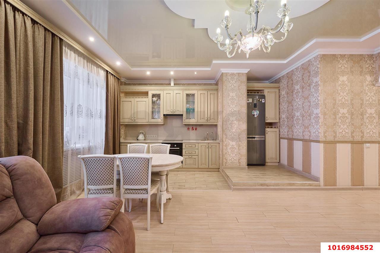 Фото №4: 2-комнатная квартира 97 м² - Краснодар, Карасунский внутригородской округ, Центральный внутригородской округ, Черёмушки, мкр. жилой комплекс Зелёный квартал, ул. Таманская, 159/2