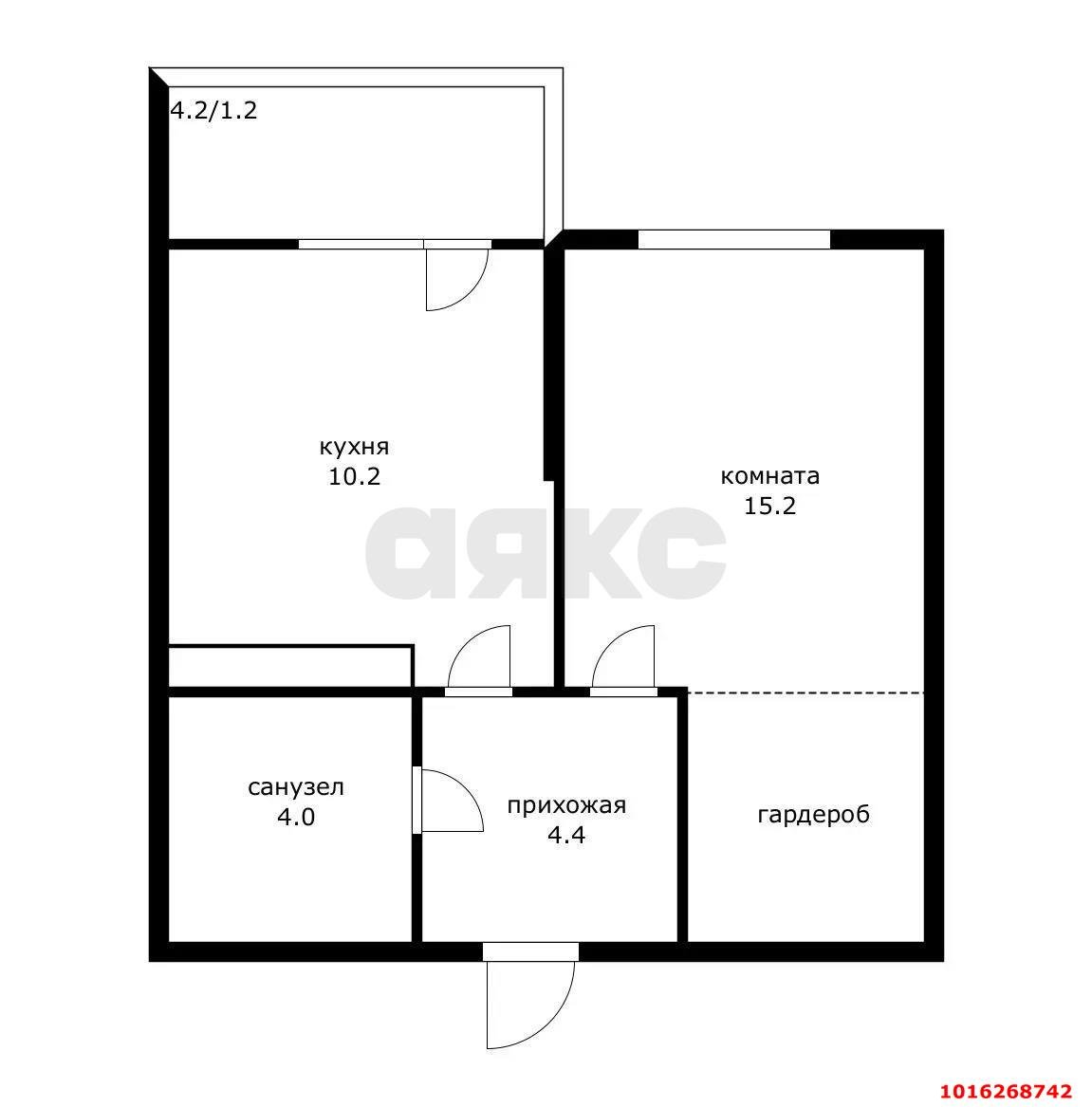 Фото №9: 1-комнатная квартира 35 м² - Краснодар, жилой комплекс Отражение, Прикубанский внутригородской округ, Карасунский внутригородской округ, ст Изобильное, ул. Конгрессная, 41к1