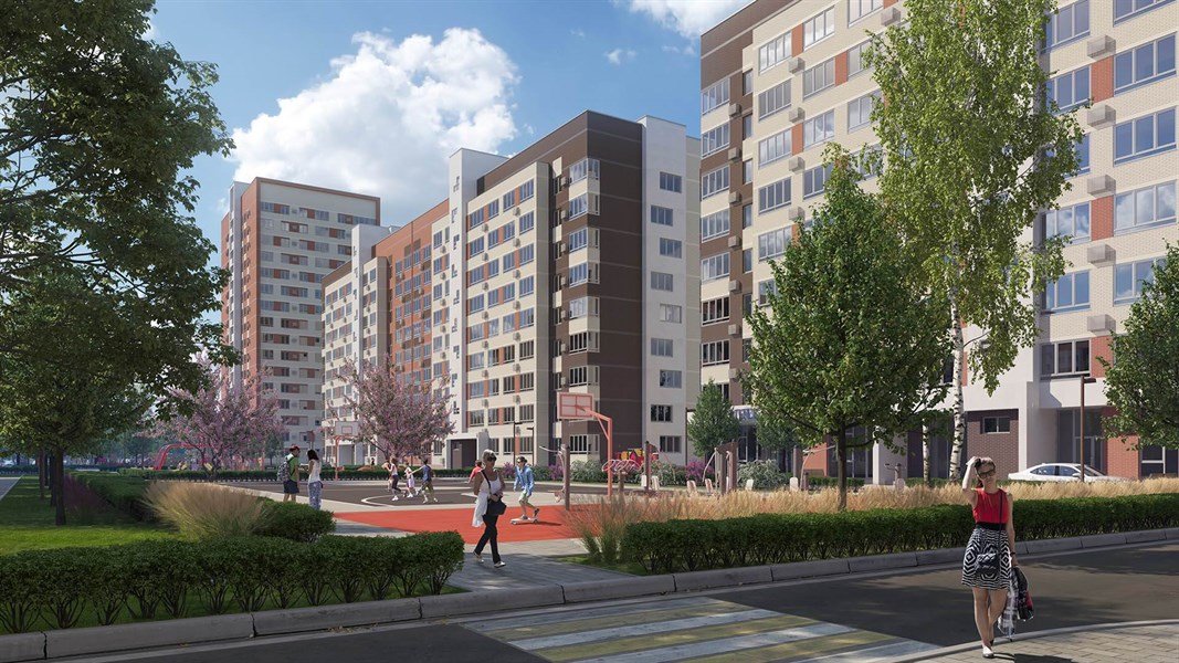 Фото №6: 1-комнатная квартира 48 м² - Знаменский, Карасунский внутригородской округ, мкр. Родные Просторы