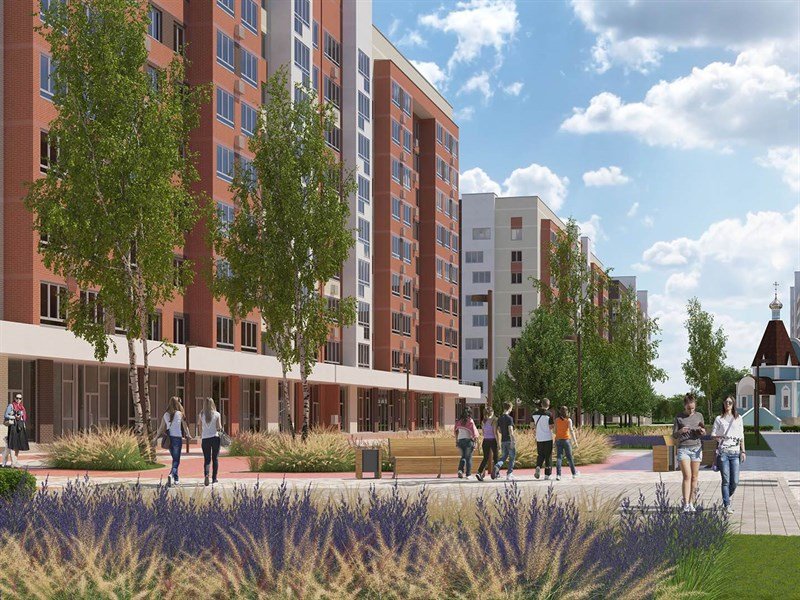 Фото №4: 1-комнатная квартира 39 м² - Знаменский, Карасунский внутригородской округ, мкр. Родные Просторы