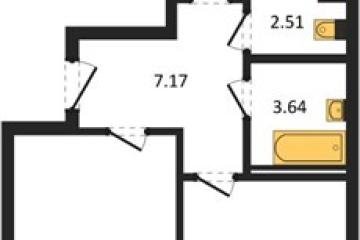 Фото №1: 2-комнатная квартира 72 м² - Знаменский, мкр. Родные Просторы, 