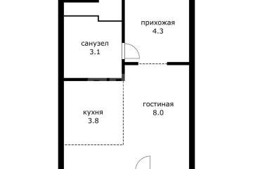 Фото №1: Студия 20 м² - Красногорск, мкр. террритория Мякинино вне границ, 20