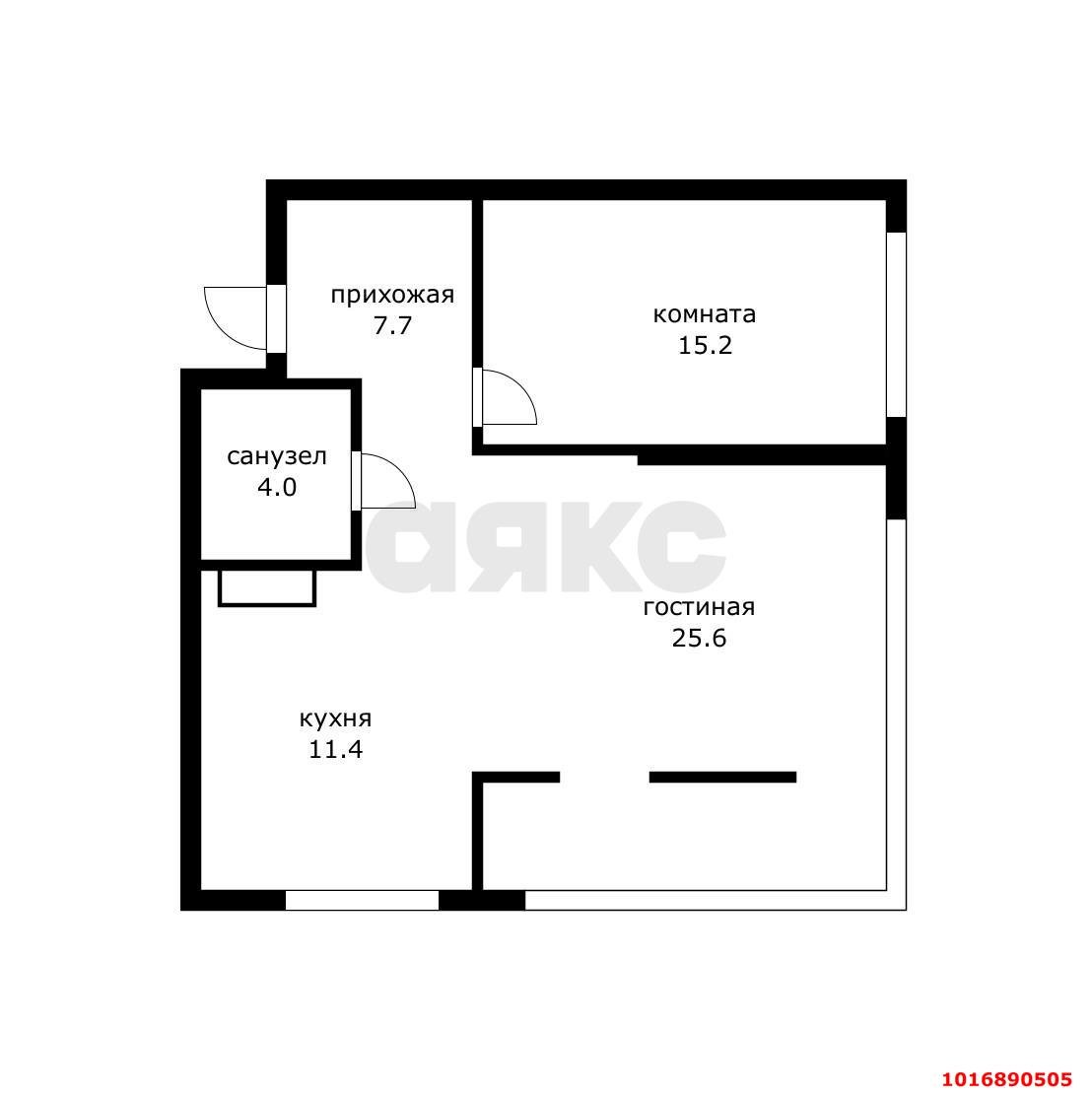 Фото №18: 2-комнатная квартира 63 м² - Новая Адыгея, ул. Песочная