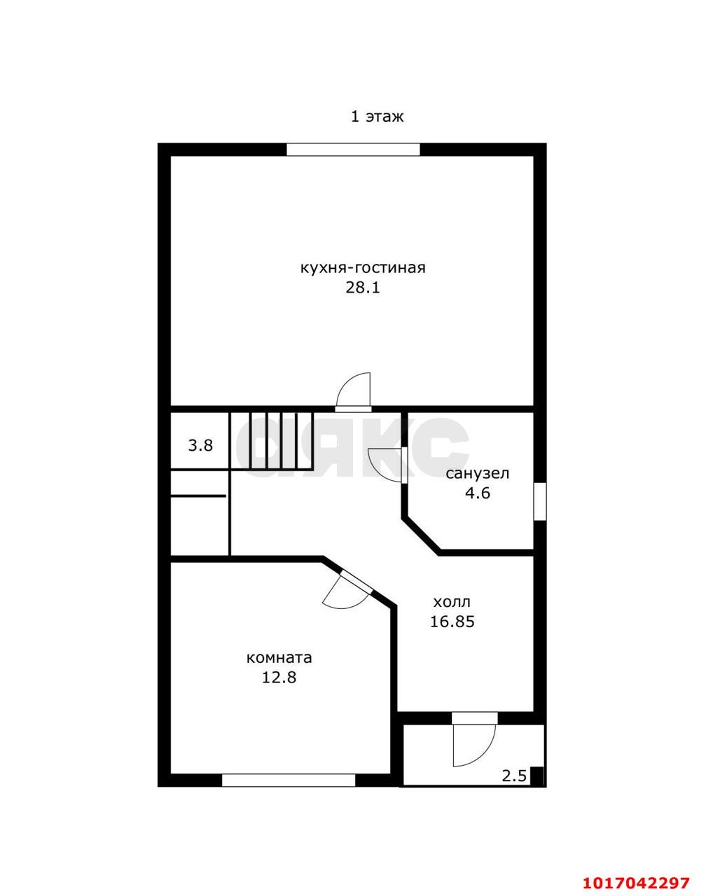 Фото №16: Дом 130 м² + 4 сот. - Краснодар, Прикубанский внутригородской округ, мкр. Тихая Поляна, ул. имени Писателя Г.И. Василенко, 55