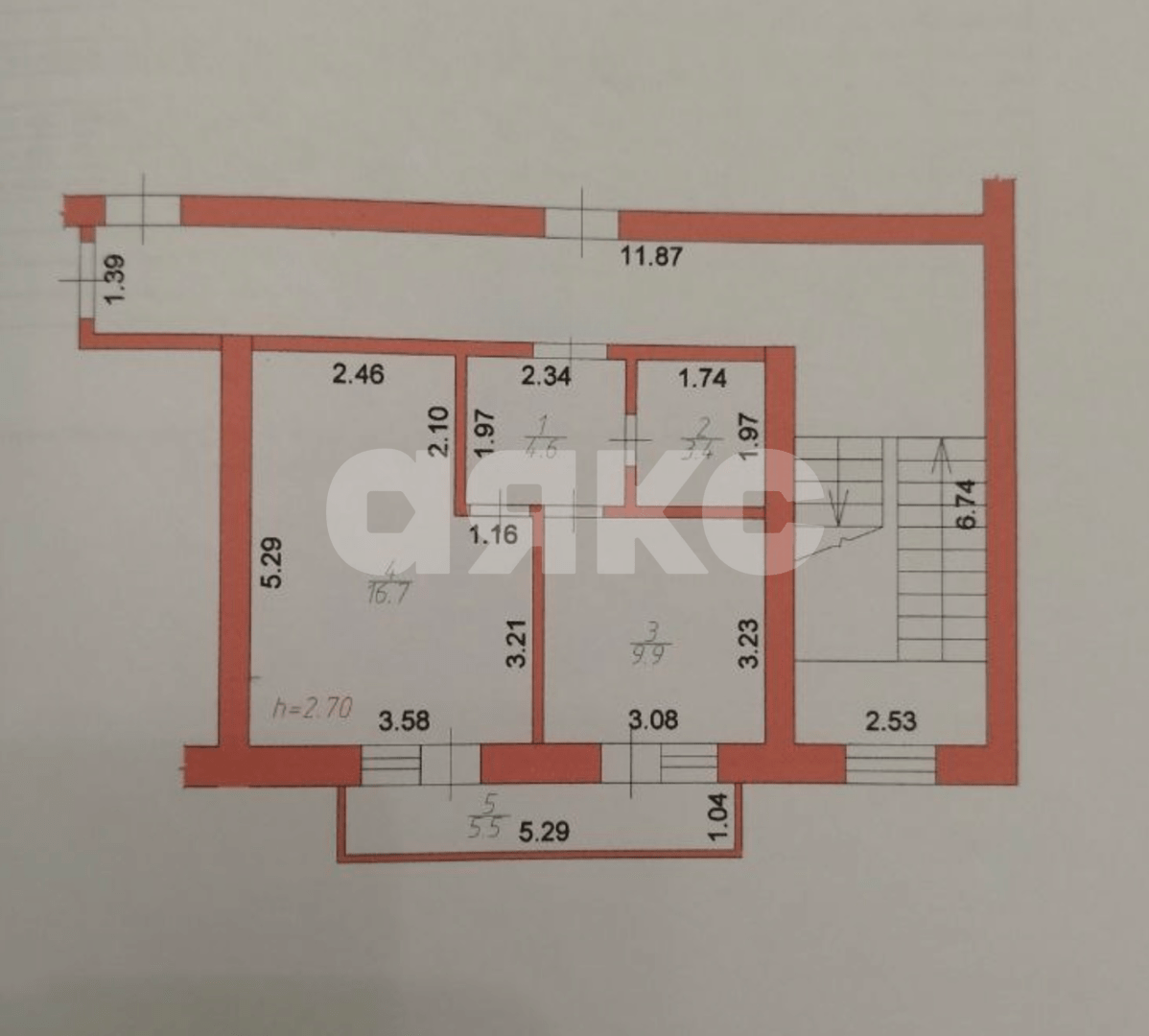 Фото №20: 1-комнатная квартира 36 м² - Горячий Ключ, мкр. Администрация, ул. Кириченко, 11А