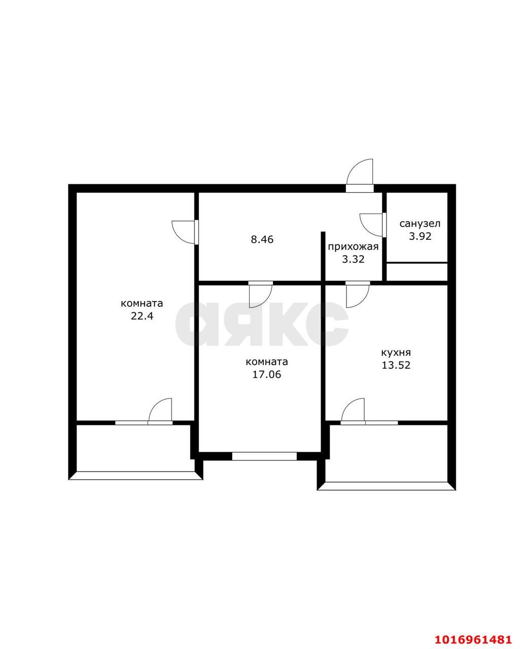 Фото №17: 2-комнатная квартира 69 м² - Краснодар, Центральный внутригородской округ, ЖК Покровский, мкр. Центральный, ул. Промышленная, 33