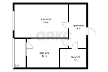 Фото №1: 1-комнатная квартира <span class="whitespace-nowrap">43 м²</span>, <span class="whitespace-nowrap">7/15 эт.</span> - Краснодар, ж/м Пашковский, ул. Леонида Лаврова, 8к3