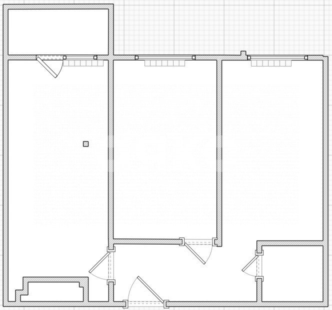 Фото №13: 2-комнатная квартира 57 м² - Тула, Привокзальный территориальный округ, ЖК Современник в Петровском, мкр. Петровский квартал, ул. Лётчика Пирожкова, 9