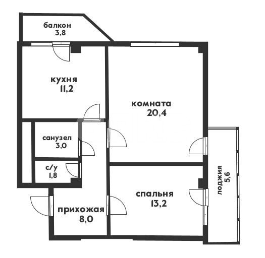 Фото №25: 2-комнатная квартира 60 м² - Геленджик, 5-й, мкр. 5-й, пер. Восточный, 42