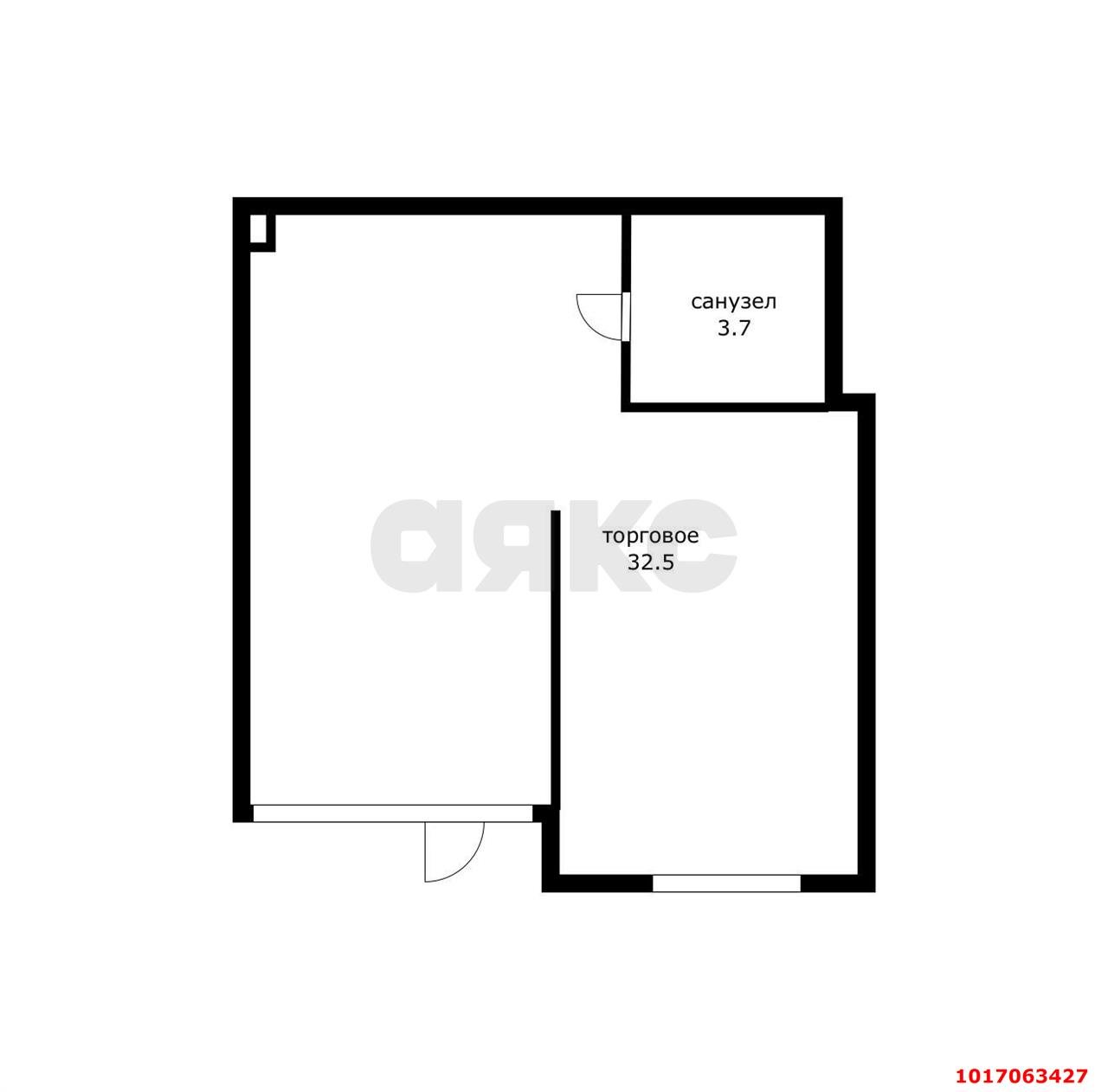 Фото №4: Торговое помещение 36 м² - Краснодар, Прикубанский внутригородской округ, мкр. жилой комплекс Дыхание, ул. Лётчика Позднякова, 2к28