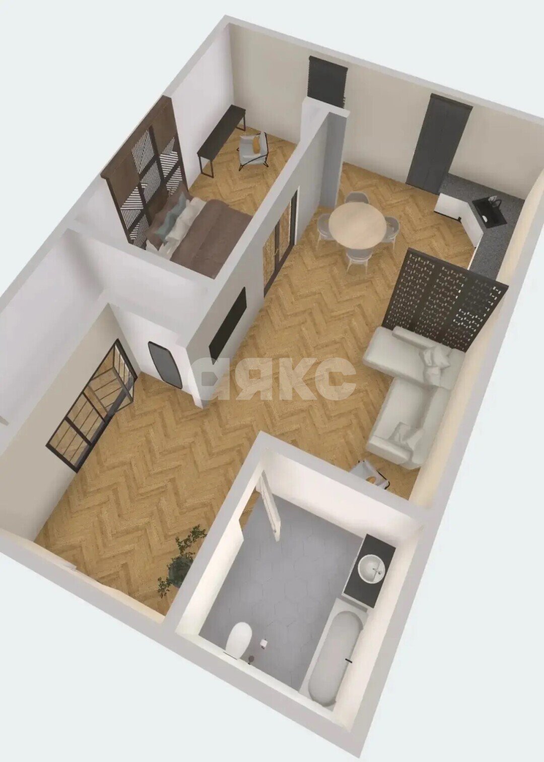 Фото №15: Апартаменты 78 м² - Анапа, ул. Ленина, 43