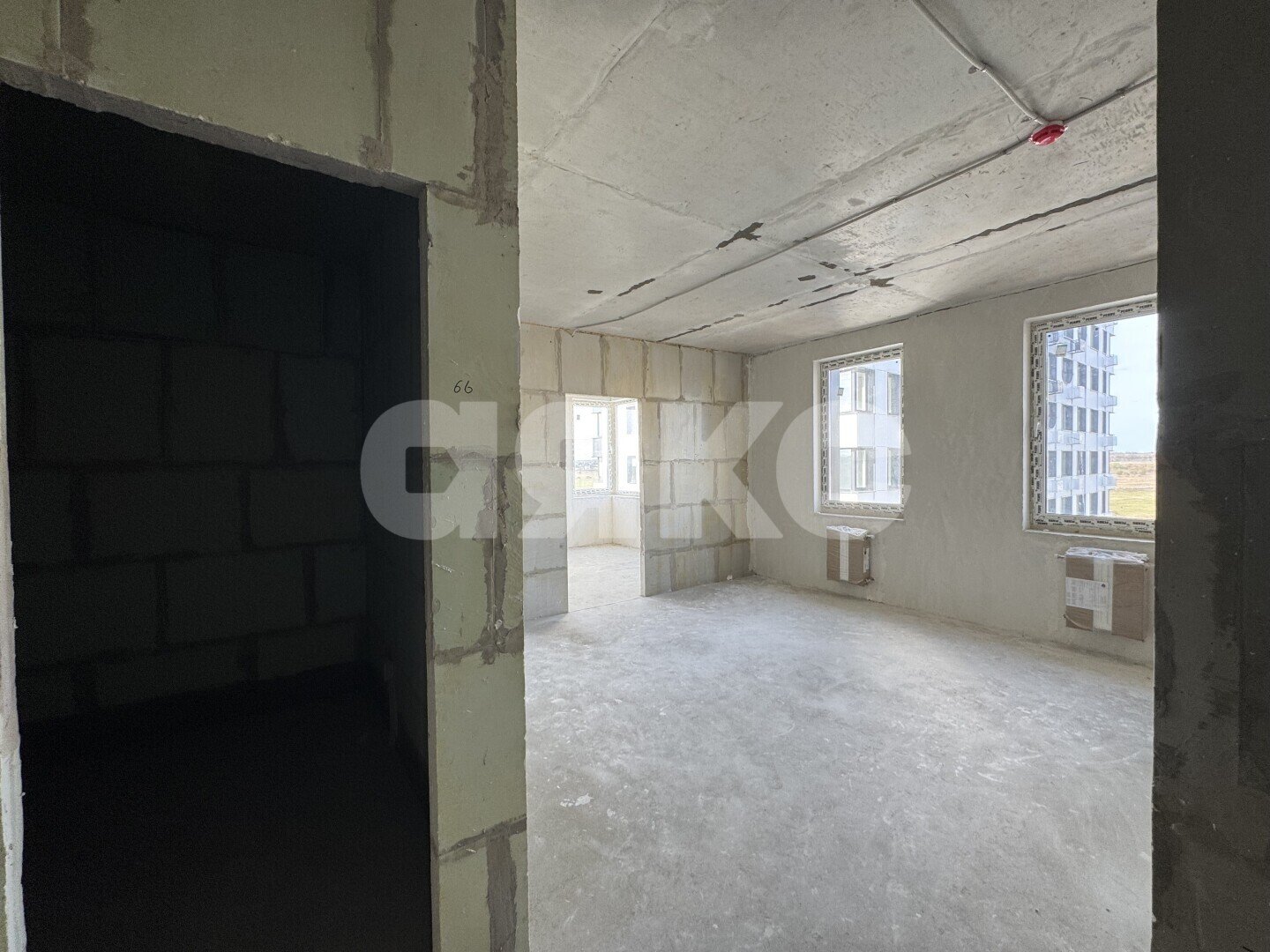 Фото №3: 3-комнатная квартира 63 м² - Тула, Привокзальный территориальный округ, Мясново, мкр. жилой комлекс Авиатор, ул. Чмутова, 158к2