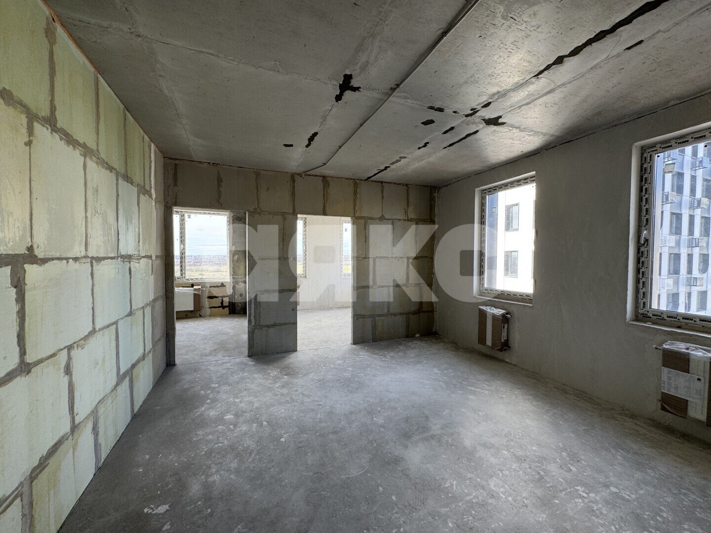 Фото №6: 3-комнатная квартира 63 м² - Тула, Привокзальный территориальный округ, Мясново, мкр. жилой комлекс Авиатор, ул. Чмутова, 158к2